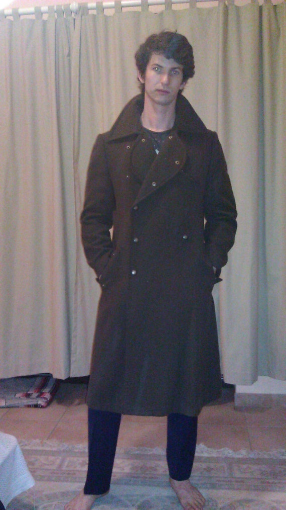 Ruben Torres overcoat.