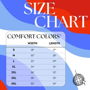 t-shirt sizing chart