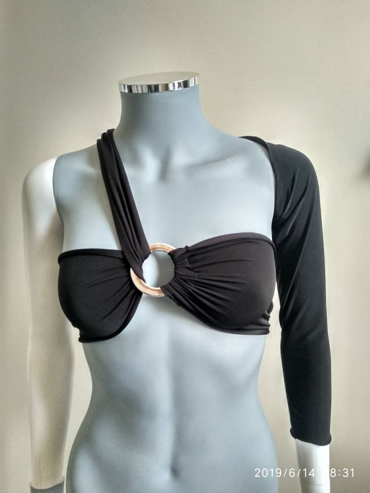 Image of Multiway/ One Sleeve/Multi Way/ Body Wrap/ Swimwear/ Pool Side/Ring Cross/ Halterneck