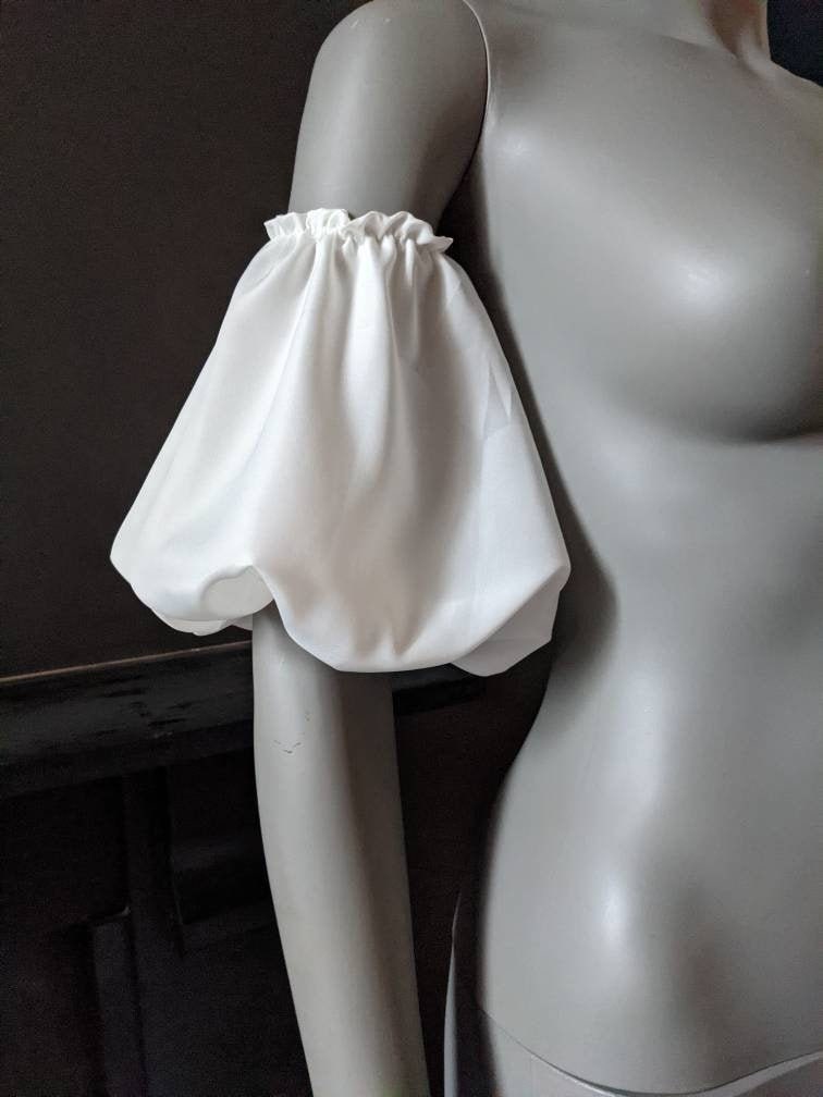 Puff Sleeves Removable Sleeves Boleros Wedding Accessories Etsy