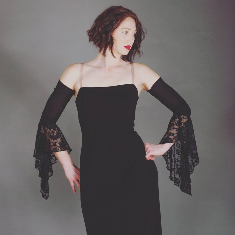 Chiffon Removable Arm Covers Etsy