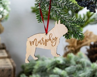 French Bulldog Ornament, French Bulldog Gift, French Bulldog, Dog Lover Gift, Dog Gifts for Owners, Personalized Gift for Dog, Dog Mom Gifts