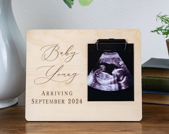 Pregnancy Announcement, Baby Announcement, Ultrasound Frame, Pregnancy Reveal to Grandparents, Pregnancy Announcement to Parents