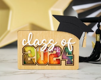 Personalized Graduation Gift Card Holder, Class of 2024, College Graduation Gift for Her, Graduation Gift for Him, High School Graduation