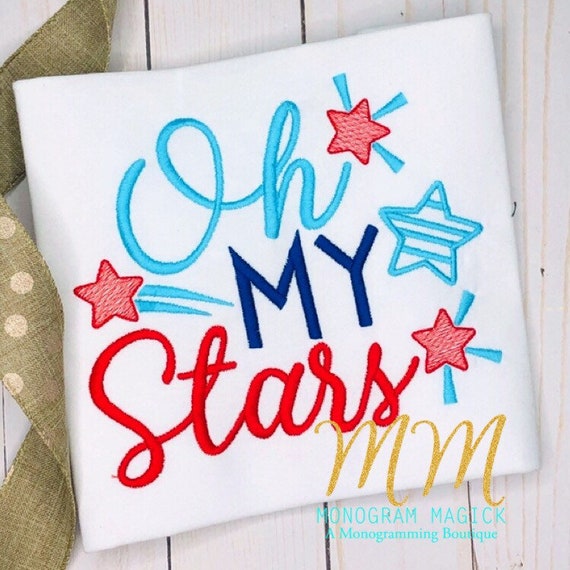Children's Embroidered Independence Day Shirt