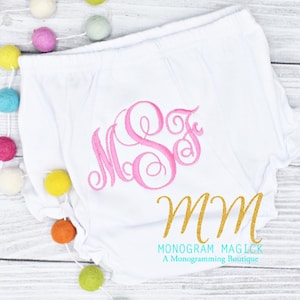 Personalized Baby Bloomers, Personalized Baby Diaper Cover, Monogrammed Baby Bloomers, Monogrammed Baby Bloomer, Monogrammed Diaper Cover