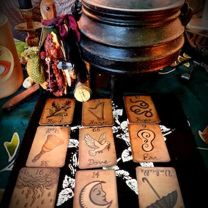 Mildred Paynes Secret Pocket Oracle, Intuitive Orakel Karten Legung, 9 Karten
