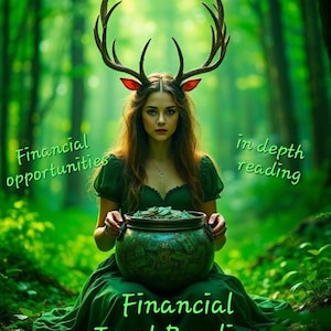 Leitura de Tarô para Dinheiro e Finanças, 1 Pergunta, Leitura Psíquica, Mesmo Dia, Previsão Financeira, Leitura de Tarô para Dinheiro, Tarô, Leitura Detalhada
