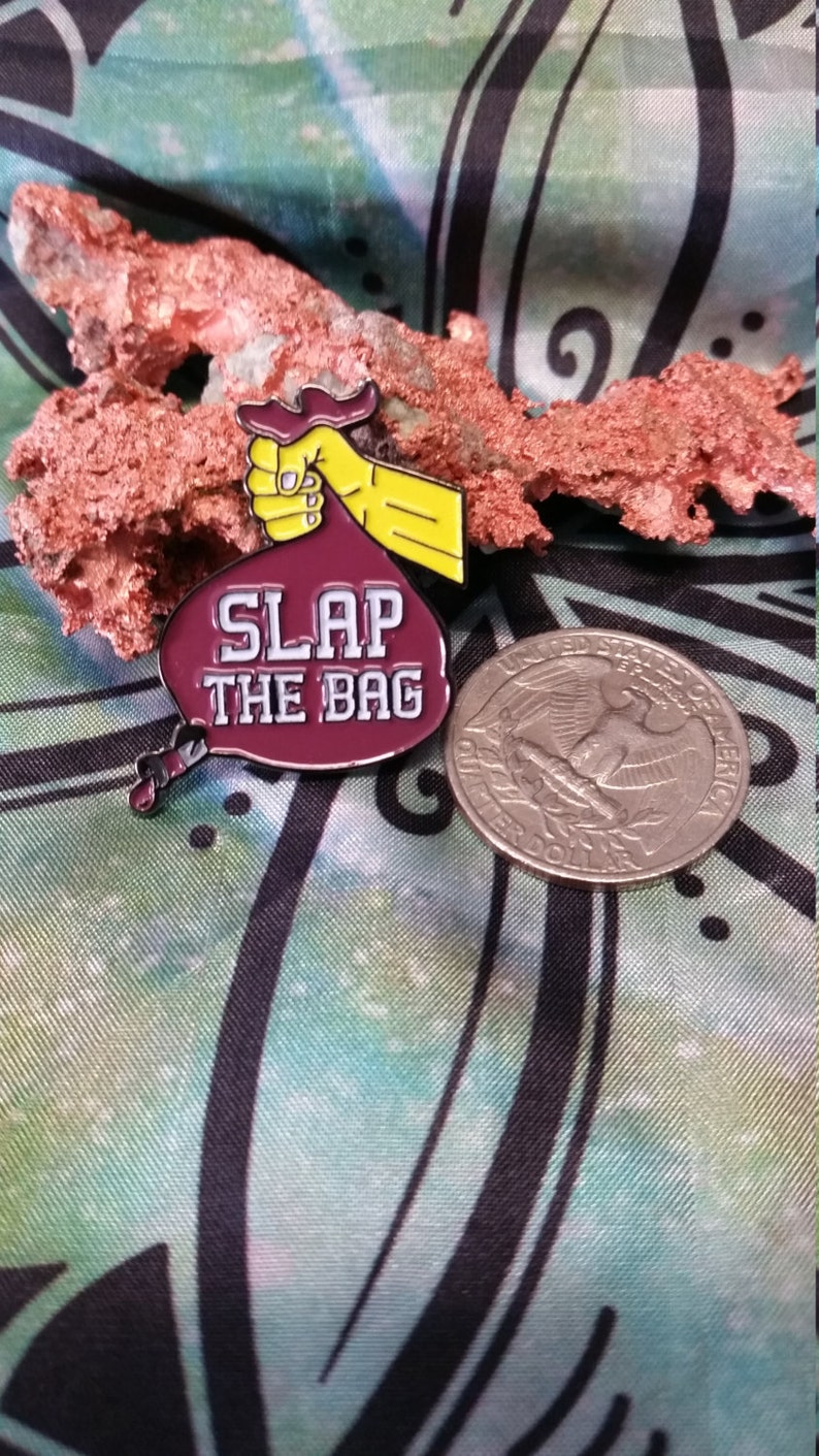 Slap the Bag Hat Pin FREE SHIPPING Etsy