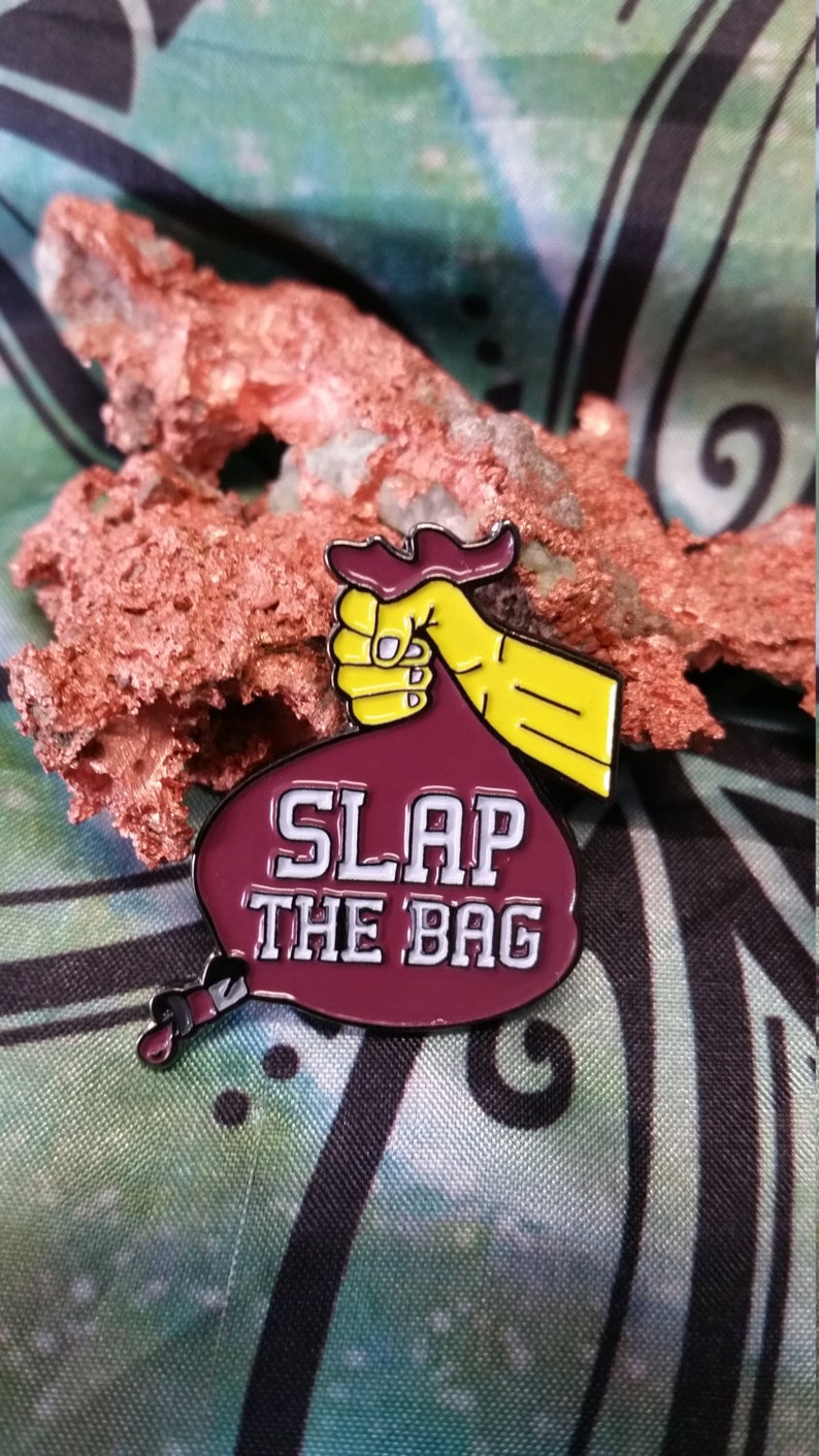 Slap the Bag Hat Pin FREE SHIPPING Etsy