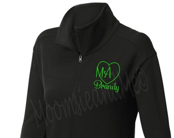 MA Jacket, Nurse Personalized, Medical Assistant Monogram Coat 35