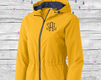 cute yellow raincoat