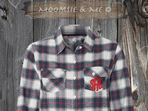 Bridesmaid Wedding Flannels Bridal Party White And Red Etsy