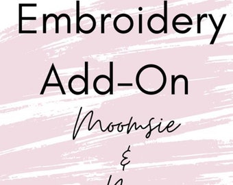 Embroidery Add-On