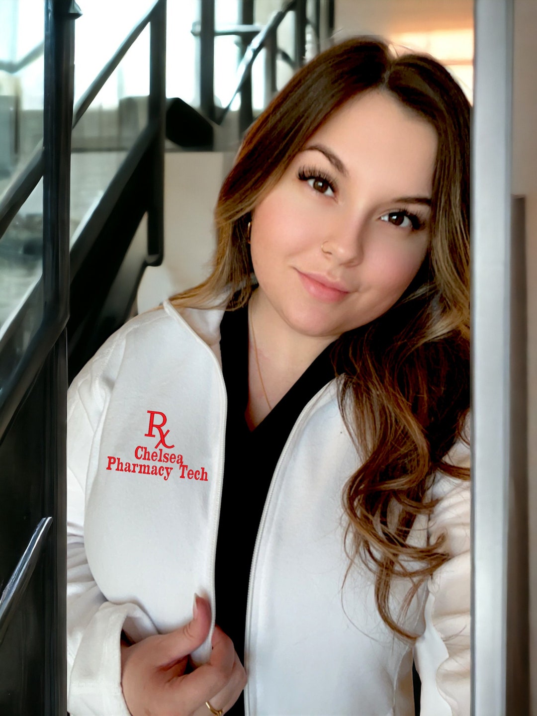 Pharmacy Tech Fleece Jacket, Embroidered Rx Gift 18 - Etsy