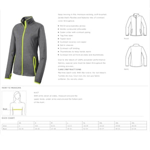RN Nurse Jacket / Full Zip Fleece / Medical Gift / Personalized / Monogram 4 image 4