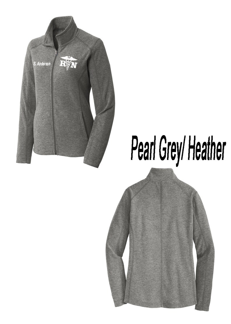 Personalized Apparel 4 Nurse Jacket RN Full Zip