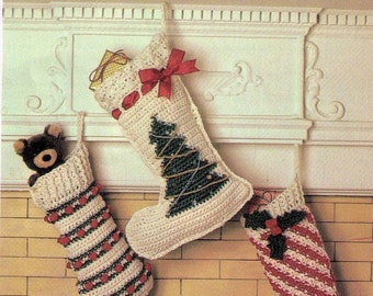 PDF Crochet Christmas Stocking