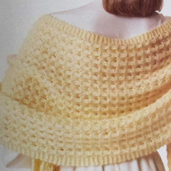 PDF Women Shawl Knitting Pattern -  Ladies Stole Pattern - Women Knit Wrap Pattern - Easy pattern PDF#11