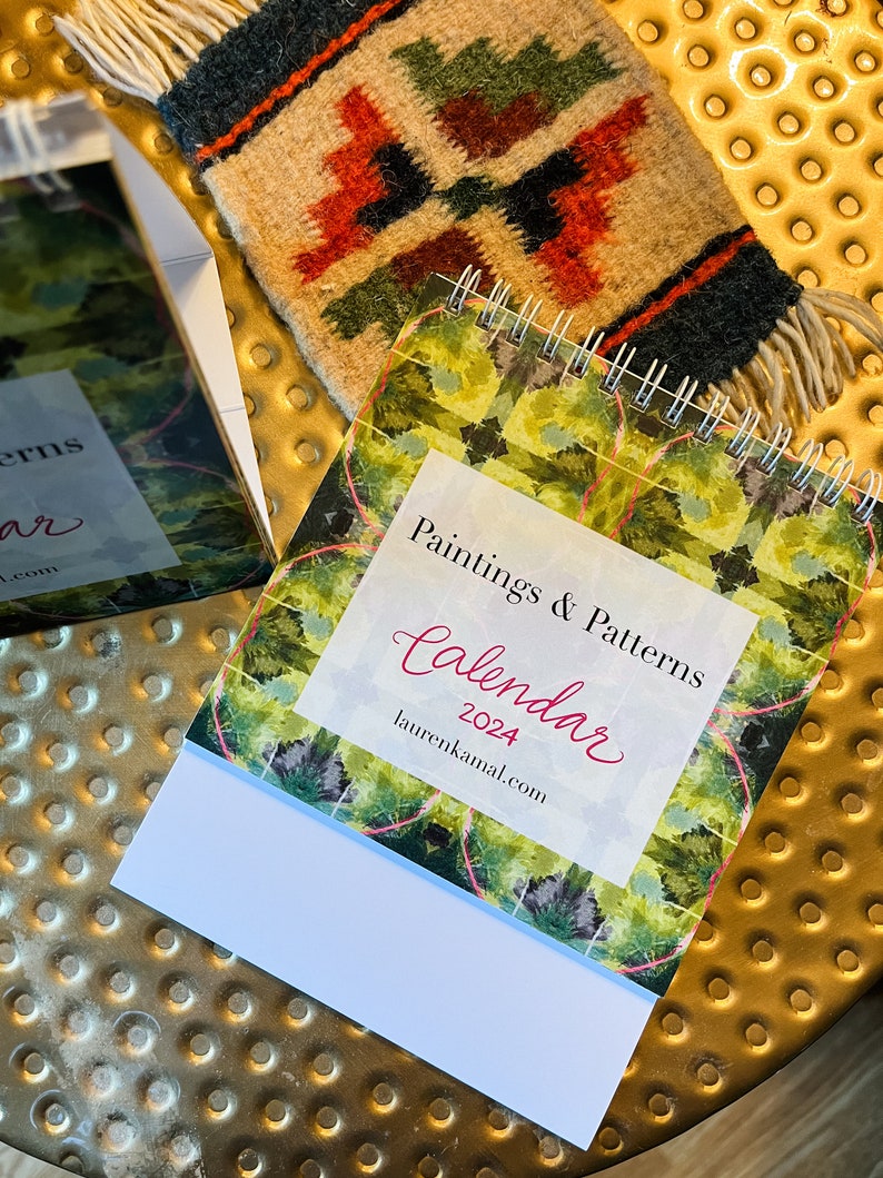 Set of TEN 2024 Monthly Calendar Desktop Easel Etsy