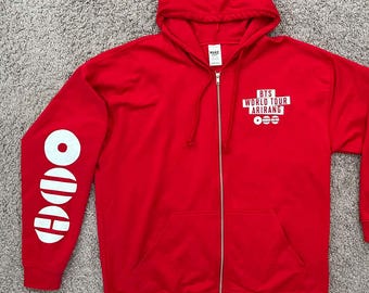 BTS Arirang World Tour Zip Up Hoodie