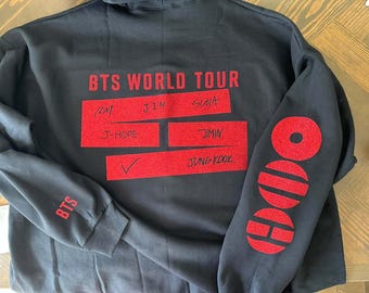 BTS Arirang World Tour Iron-on Vinyl cuts