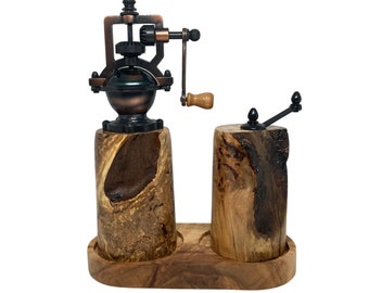 Maple Burl, Salt and Pepper Grinder