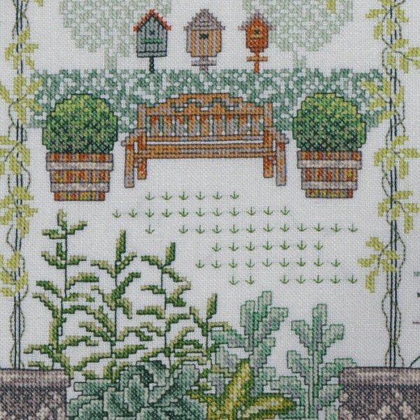 Garden Gate Cross Stitch Pattern - Etsy