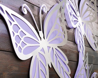 Large Paper Butterfly, First Birthday Decor, Nursery Wall Butterfly, Baby Shower Decor, 3D Butterfly Backdrop, Giant Butterfly Decor