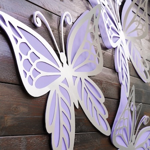Large Paper Butterfly, First Birthday Decor, Nursery Wall Butterfly, Baby Shower Decor, 3D Butterfly Backdrop, Giant Butterfly Decor