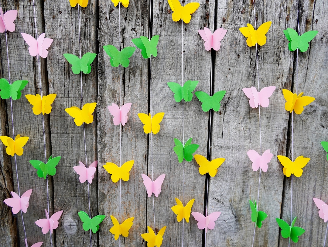 Ghirlanda di farfalle con Tutorial - inartesy