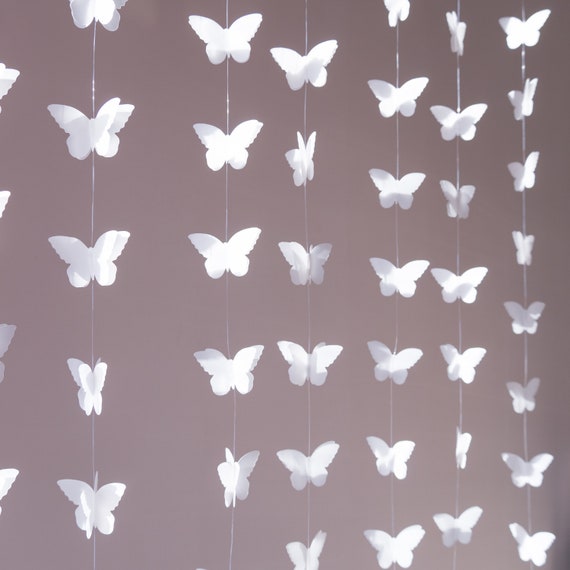 Nouveau 3D Butterfly Garland Nouveau 3D Butterfly Garland