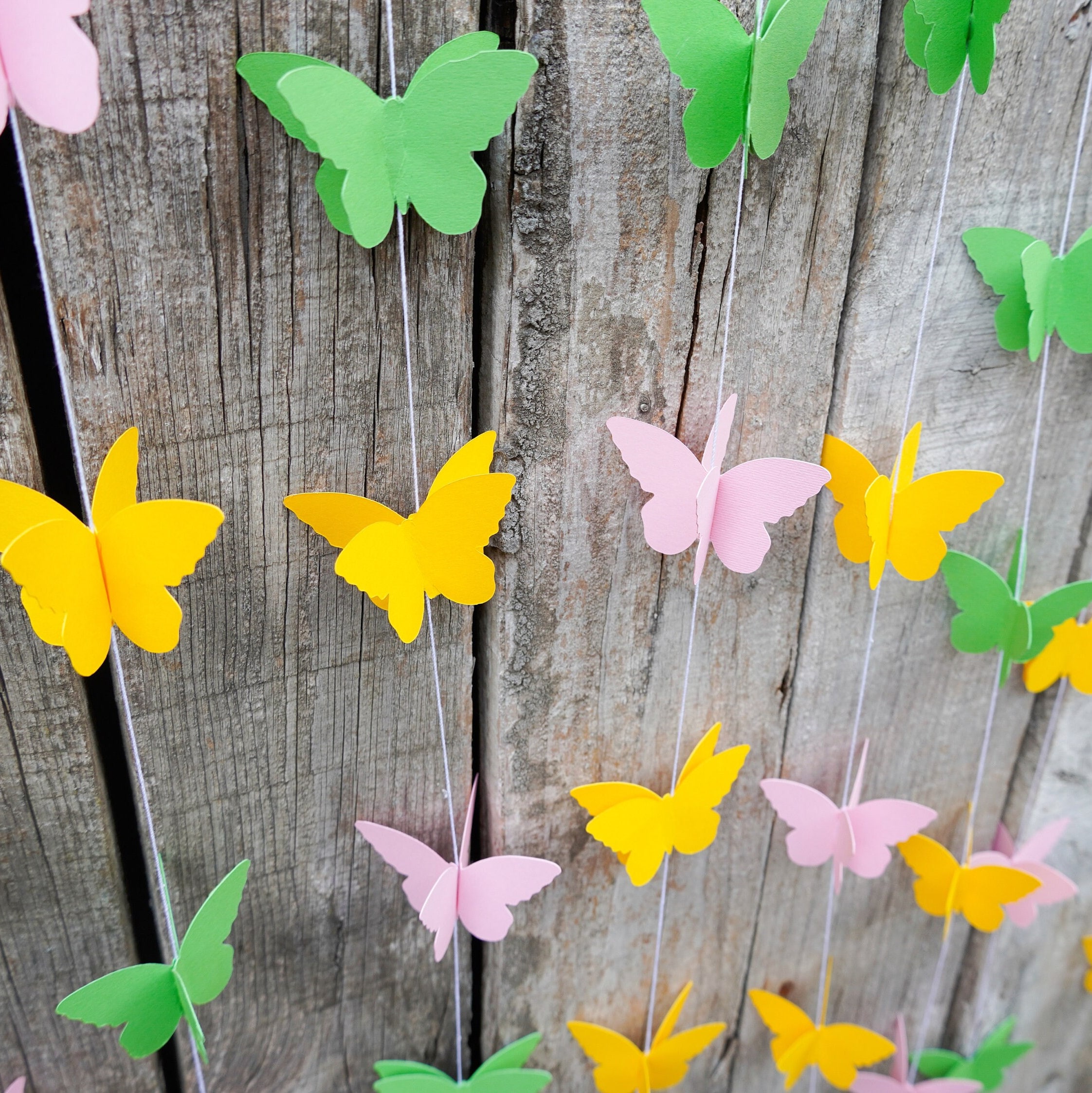 Amscan Set Di 2 Ghirlande Per Feste 365 Cm – Decorazioni Con Farfalle E Birreria Per Compleanno - 2