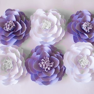 Paper Flowers Wall Decor, Floral Wall Decor, Wall Flowers, Wedding Backdrop, Flower Backdrop, Baby Shower Decor, Nursery Decor