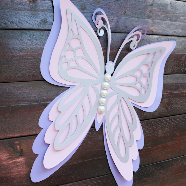 Butterfly Cut Out Backdrop Etsy New Zealand