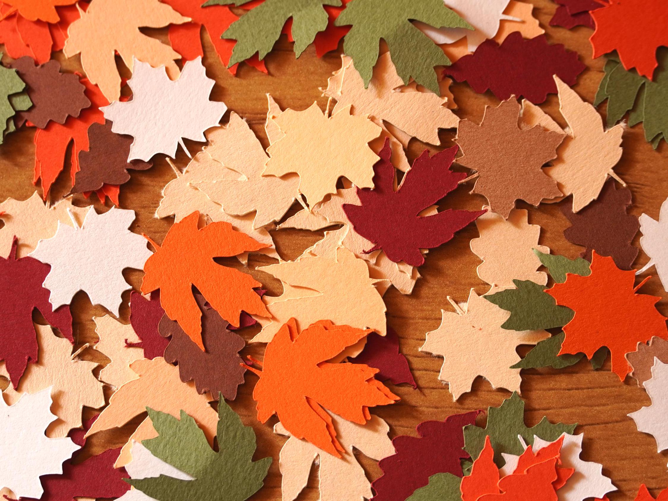 Thank Giving Tischkonfetti – 200 Stück Herbst-Kürbis-Konfetti Für Deko, Babyparty & Erntedank
