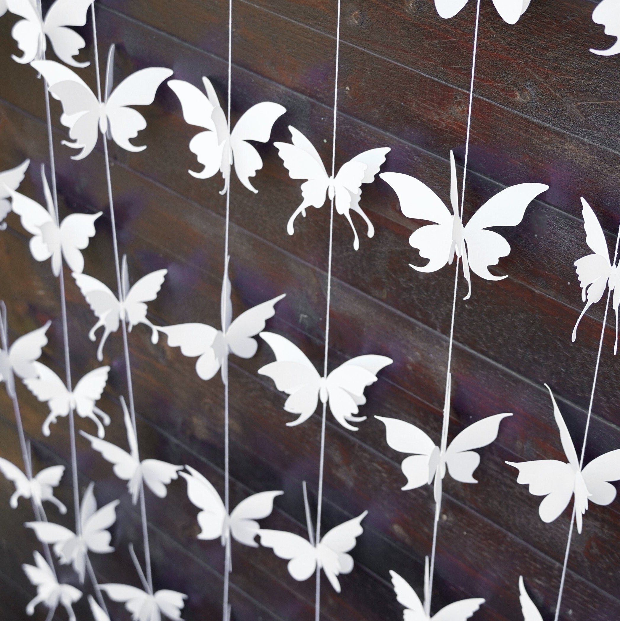 Fotohintergrund Für Babyparty (2,1 X 1,5 M) – Lila Blumen Mit Schmetterling, Vinyl, Für Mädchen-Deko & Fotos
