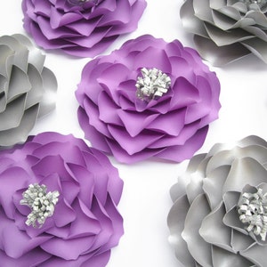 Paper Flower Backdrop, Nursery Flowers, Floral Wall Decor, Nursery Decor, Wall Flowers, Paper Flower Wall Decor, Baby Shower Decoration