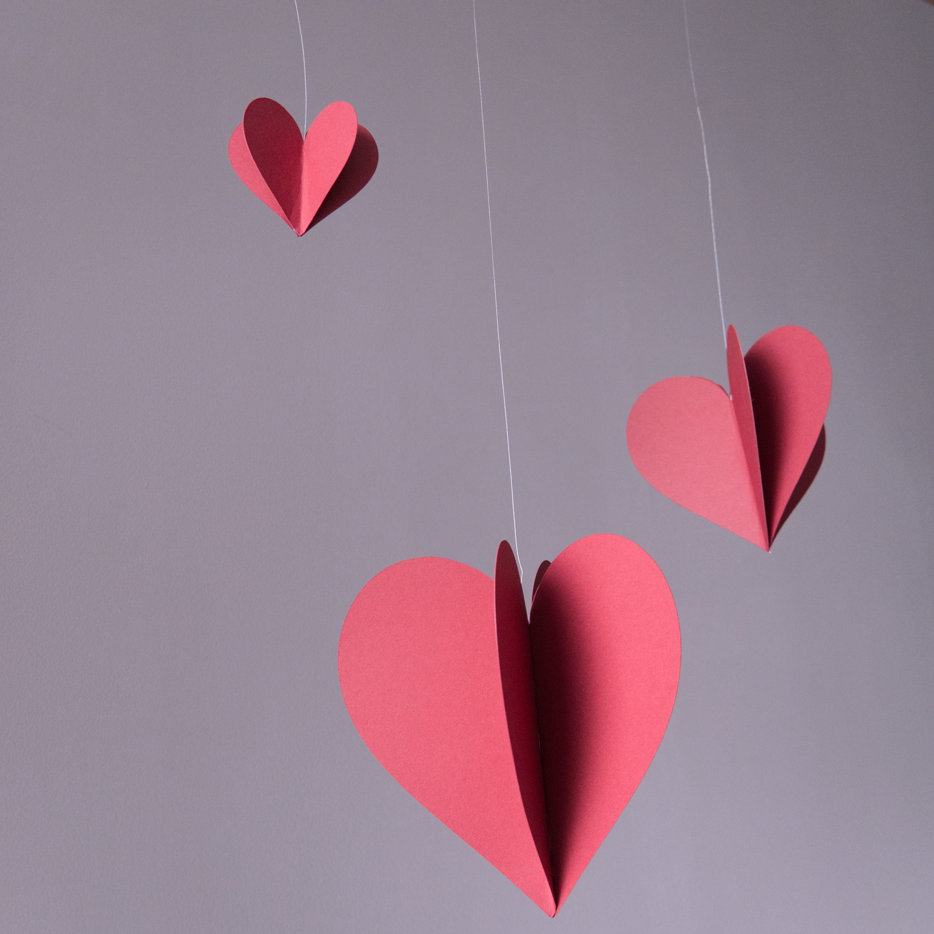 Set 9 Ventagli Di Carta Floreali Rosa Per Feste - 3 Dimensioni (35, 25, 20 Cm) E 3 Sfumature, Decorazioni Per Matrimoni E Compleanni - 3