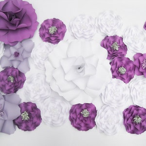 Paper Flower Backdrop Dessert Table Decor Wall Flowers - Etsy