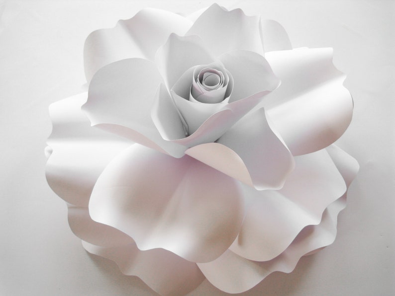 Giant Paper Rose for Wall Decor 13 or 15 Extra Etsy