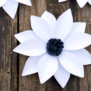 Wedding Flowers, Pack of 3, Bridal Shower Floral Backdrop, Nursery Wall Decor, Table Decoration