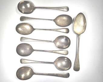 Antique British Silver Plate Spoons