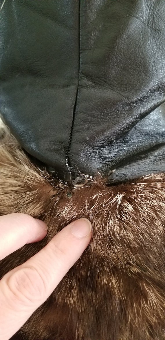Vintage Raccoon Fur Coat Mid-Calf - image 5
