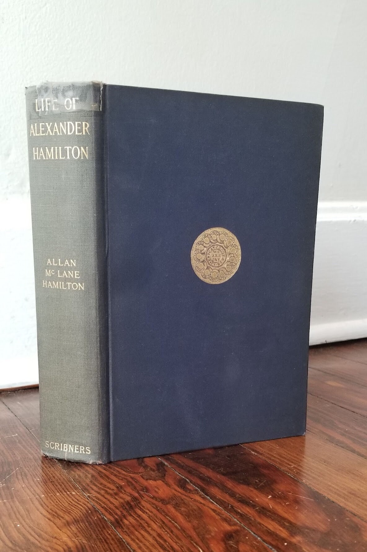 Alexander Hamilton Biography - 1910 The Intimate Life Of Alexander Hamilton with Christmas Inscription