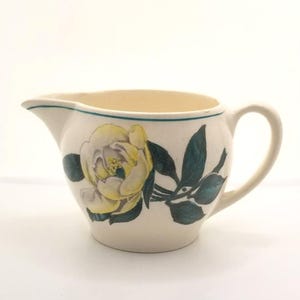 Vintage Magnolia Creamer - Gray's Pottery, Stole-on-Trent, England 1950s