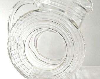 Art Deco Water Pitcher - Federal Glass