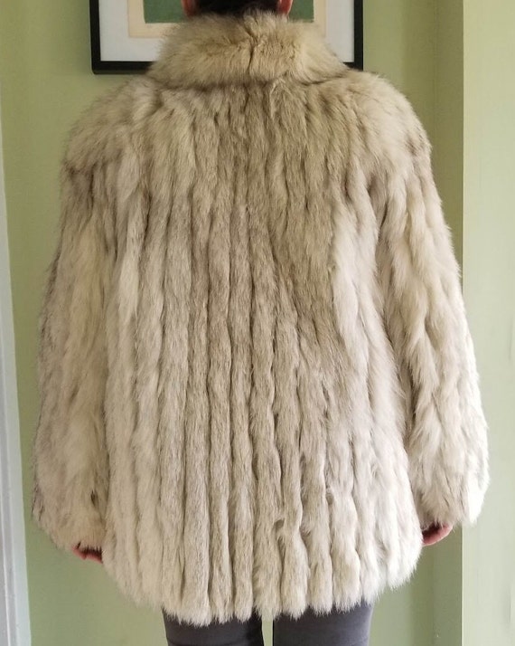 White Fox Fur Jacket - image 3