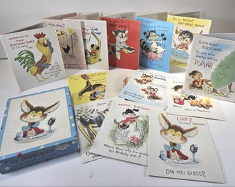 Vintage Greeting Cards 1950s