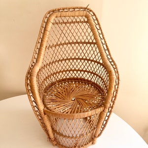 Rattan chair etsy new arrivals
